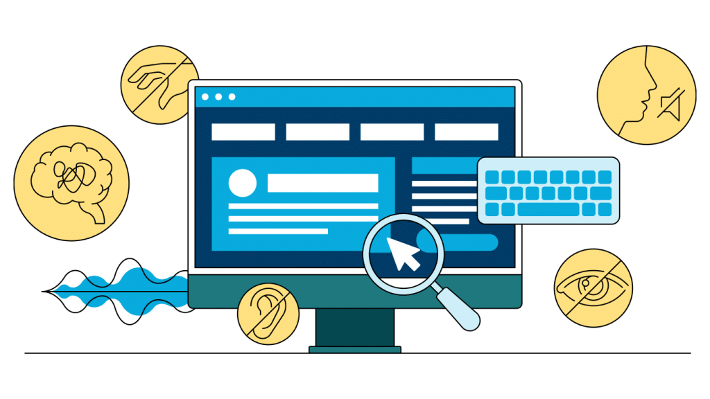 Accessibility web design